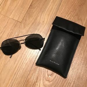 ACNE STUDIOS aviator spitfire sunglasses